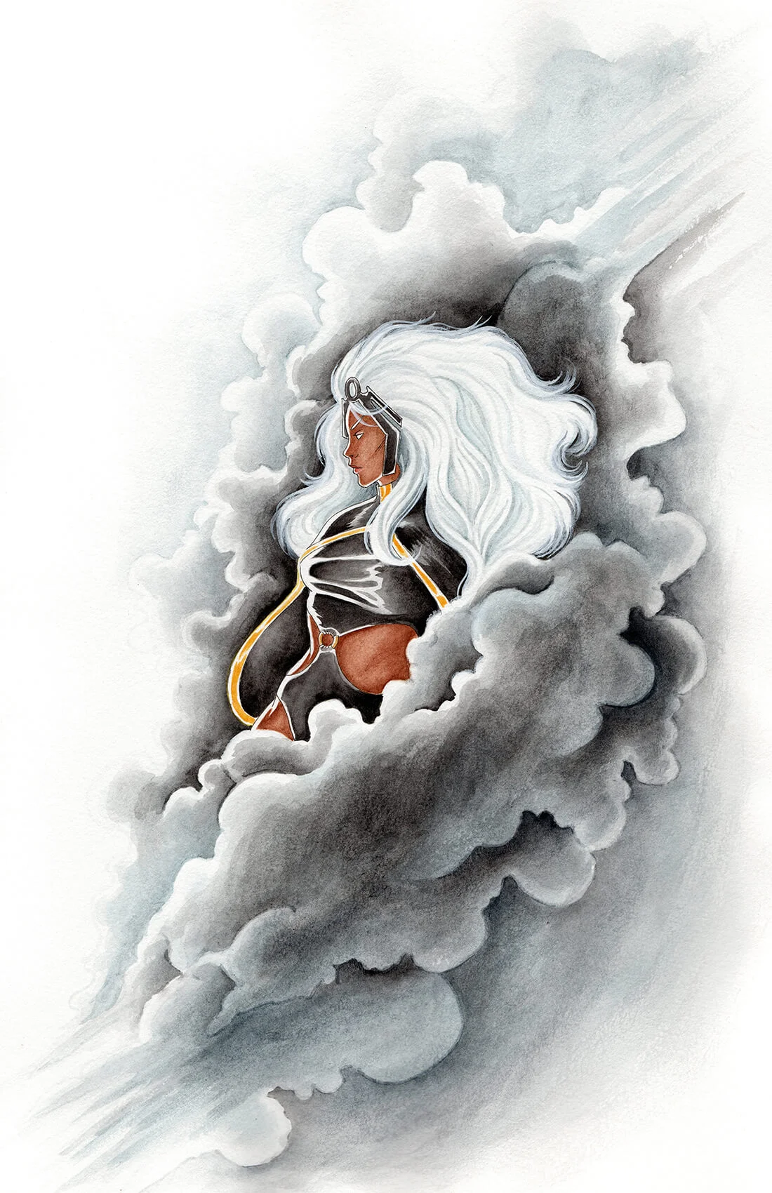 015 Storm Clouds Art by Emily Rocha