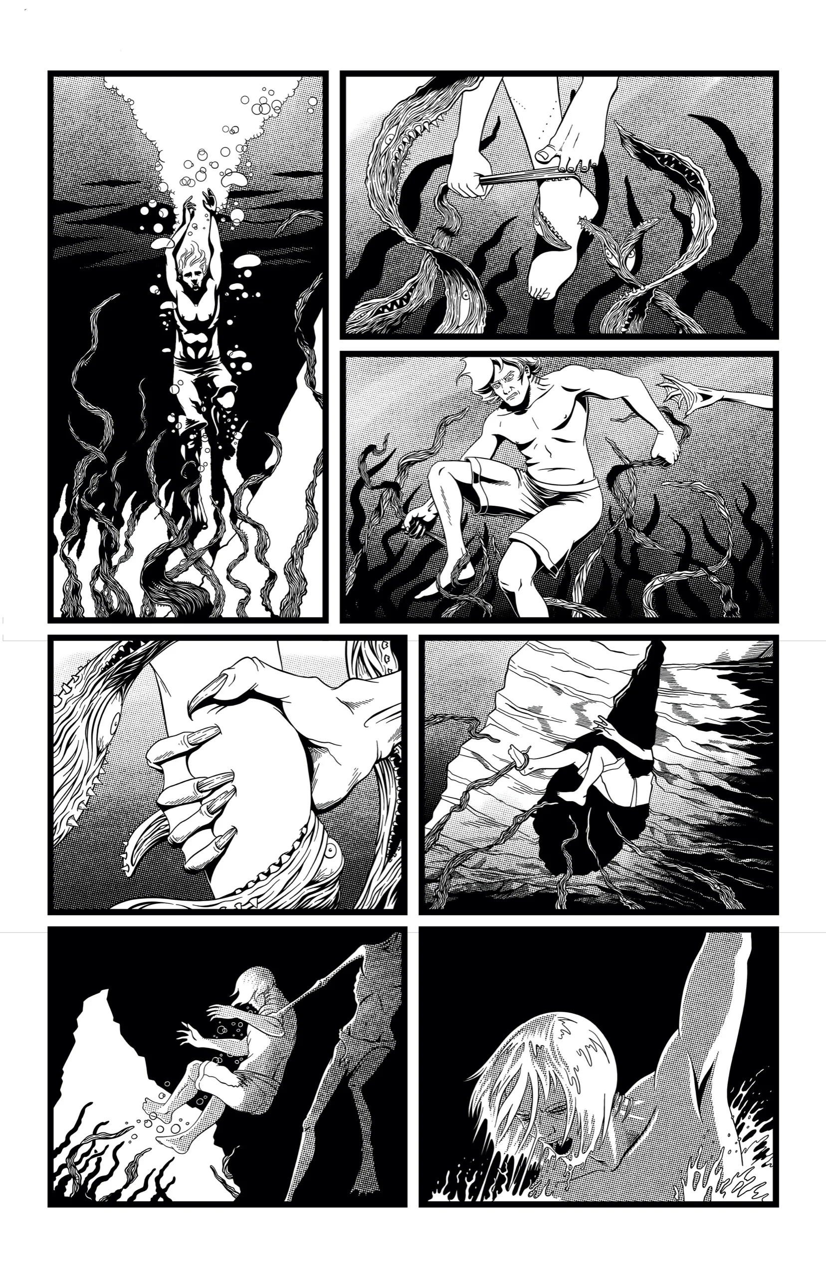 colorbyemi comic green flash page1