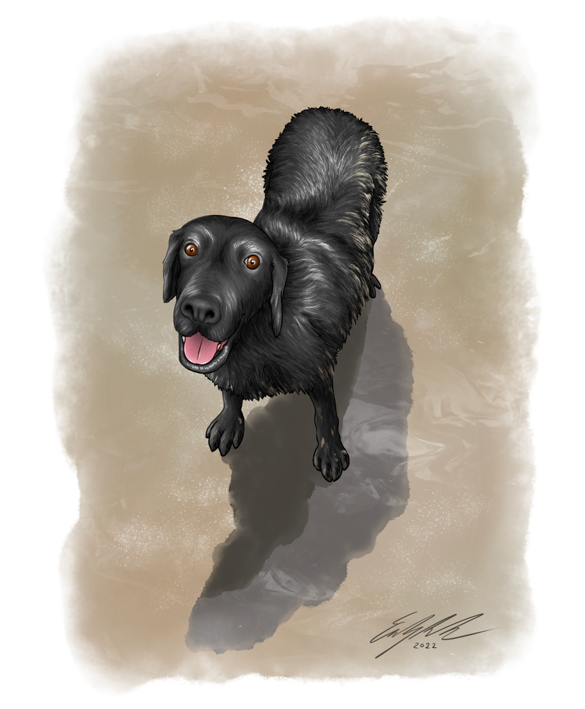 ColorByEmi Commissions Gallery Slideshow dog 03